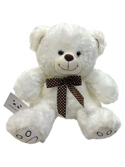 Мишка с бантиком в горох, 30см. (Белоруссия)