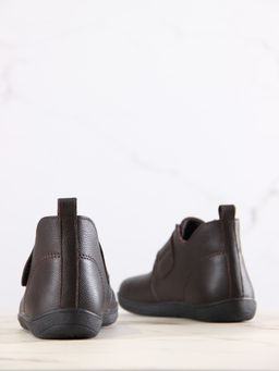 Босоногие ботинки EDART 209.NATAbl.Темно-коричневый оттима/шерсть