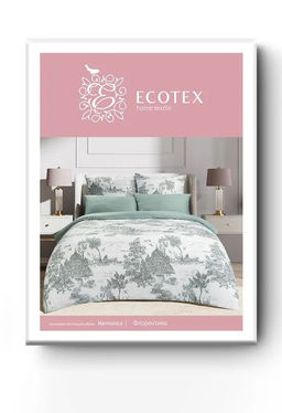 Постельное белье Флорентина 2сп Max (простыня на резинке 160х200) + 4 наволочки - Ecotex фото 7