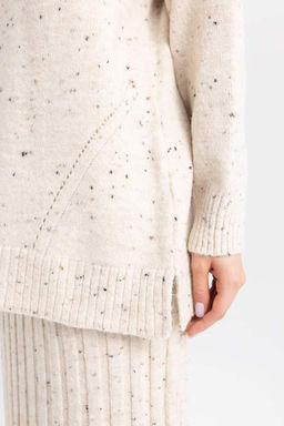 Туника свободного кроя с полуводолазкой - Defacto фото 5