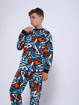 Пижама Макар черный - Ладошки фото 13