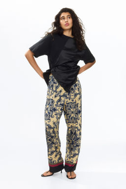 Pantal?n barrel con cord?n de ajuste - H&m фото 4
