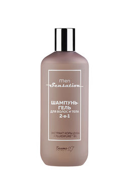 Белита-М Men Sensation Шампунь-гель для волос и тела 2 в 1 400г