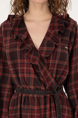 Kad_n Bordo Jean Elbise - U.s. polo assn фото 11