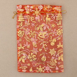 Цена за 20 шт. Мешочек подарочный органза Аромат праздника, 16 24 см +/- 1.5 см - Дарите счастье фото 2