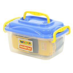 Конструктор Автомобиль легковой с прицепом (в контейнере) - Полесье фото 10