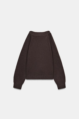 CUT-OUT KNIT JUMPER - Zara фото 7