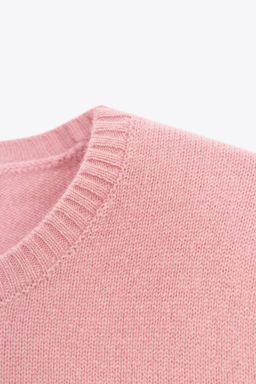 100% WOOL SHORT SLEEVE TOP - Zara фото 5