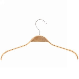 Цена за 5 шт. Плечики деревянные с антискользящим покрытием 37см, светлые