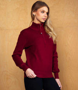 Джемпер #КТ8042 (2), бордовый - Dommod фото 2