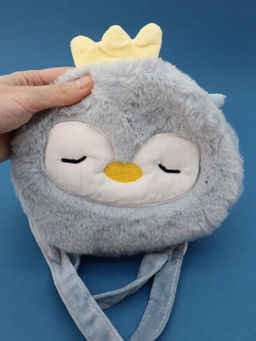Сумочка плюшевая "Tiny pals", penguin (15*20 см)