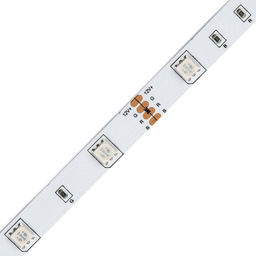 ULS-Q210 5050-30LED/m-10mm-IP20-DC12V-7,2W/m-5M-RGB Гибкая светодиодная лента на самоклеящейся основе. Катушка 5 м. в герметичной упаковке. RGB. ТМ Volpe.