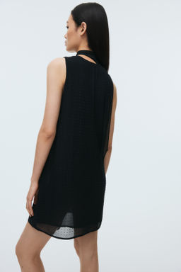Vestido de gasa con detalles decorativos - H&m фото 4