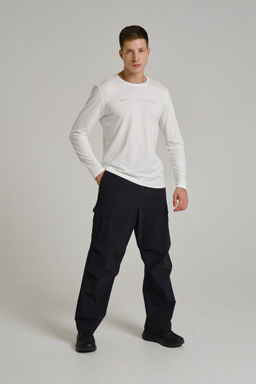 Брюки текстильные Черный COMMUTE Woven Track Pants - Anta фото 2