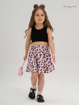 Костюм Мальвина КТ черный-нежный леопард - Sovalina фото 15