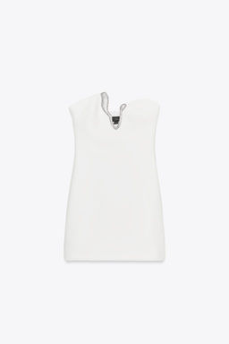 JEWEL DETAIL SHORT DRESS - Zara фото 5
