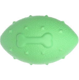 Цена за 3 шт. Игрушка - регби для собак средних, мелких и крупных пород "Сырик для Бро", лапка, цвет зеленый, 10*6*6см (лейбл)