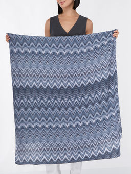 Большой, мягкий, тонкий и очень нежный двусторонний палантин с рисунком - Tantino фото 12