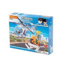 Конструктор Классик Город. Полиция-2 (158 элементов) (в коробке)