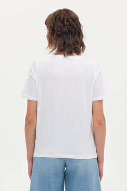 Женская белая футболка - U.s. polo assn фото 12