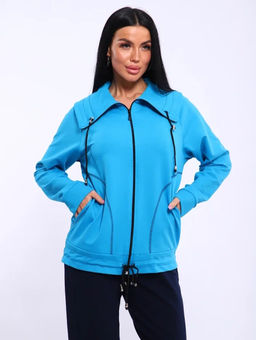 Костюм Натали 19131 кофта и брюки из футера  фото 16