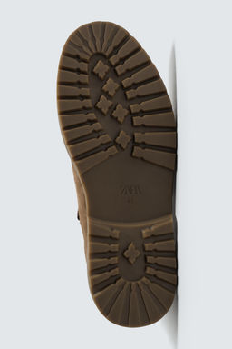 CHUNKY LEATHER BOOTS