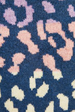 Tas Yumusak Dokulu Leopar Desenli Triko Kazak TWOAW22KZ0427 - Trendyolmilla фото 12