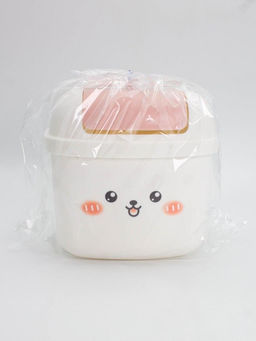 Мусорное ведро настольное "Bunny", white