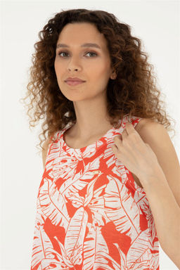 U. S. Polo Assn / Женская футболка с цветком граната - U.s. polo assn фото 2