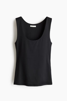 Top sin mangas en microfibra - H&m фото 5