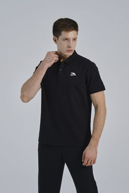 Поло Черный ATSC SS Polo
