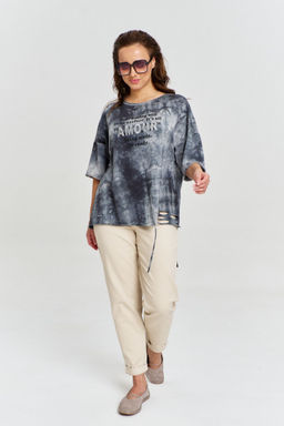 Футболка AVE RARA 2230 серо-бежевый