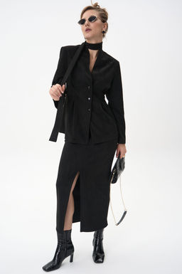 Юбка Майли (чёрный) - Эльза фото 6