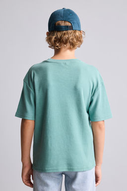 Overshirt Fit Yaz_l_ Ti__rt Erkek _ocuk - Defacto фото 5