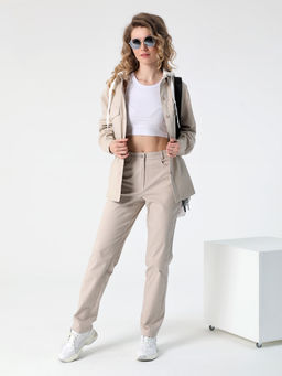 25221 Жакет песочный