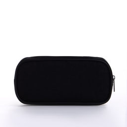 Косметичка-пенал на молнии с карманом, Звезда, чёрная - Simaland фото 2