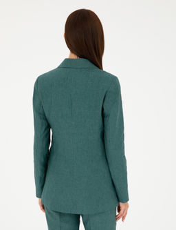 Ye_il Regular Fit Keten Ceket - Pierre cardin фото 5