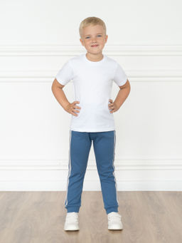 Штанишки детские джинс с лампасами