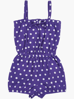 Ромпер в горошек UD 1568 синий - Mini maxi фото 5