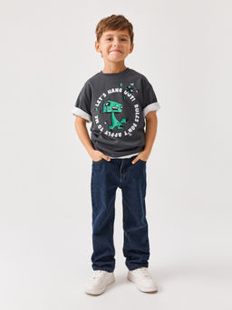 ACOOLA / Футболка детская для мальчиков Volga темно-серый  фото 7