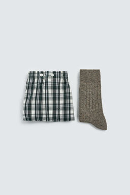 PACK OF BOXER SHORTS + SOCKS - Zara фото 3