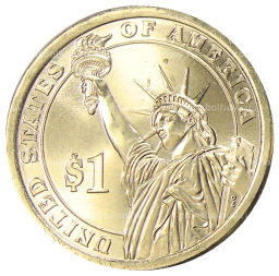 Монета 1 доллар 2015 года D США 33-й президент США Гарри Труман