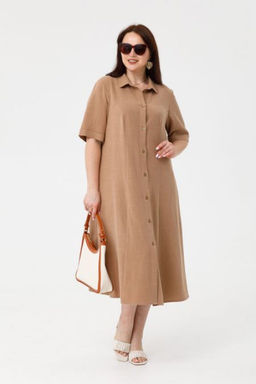 Платье Luxury Moda 1139 бежевый