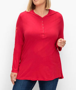 Блузка, красная - Sheego фото 3