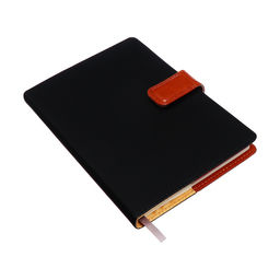 Ежедневник недатированный Бизнес, А5, в клетку, с хлястиком, 128 листов, обложка кожзам, чёрный - Simaland фото 9