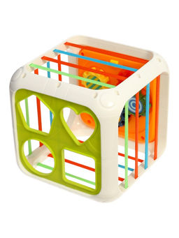 Сортер "Кубик" с шестеренками и фигурами