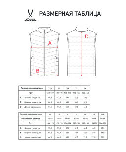 Жилет утепленный JOGEL ESSENTIAL PerFormPROOF Light Padded Vest, темно-синий  фото 9
