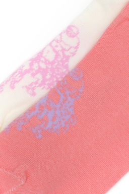 Женские неоновые розовые носки - U.s. polo assn фото 2