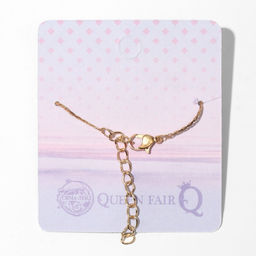 Кулон на цепочке Жемчужина, белый в золоте, 39 см