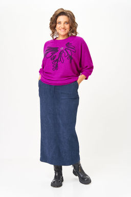 Костюм Michel Chic 1442 пурпурный, синий